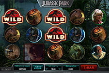 Dale un vistazo a la tragaperra Jurassic Park