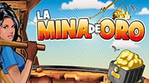 Portada de la slot La mina de oro de MGA.