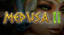 Portada de la tragaperras Medusa II de NextGen para casinos online.