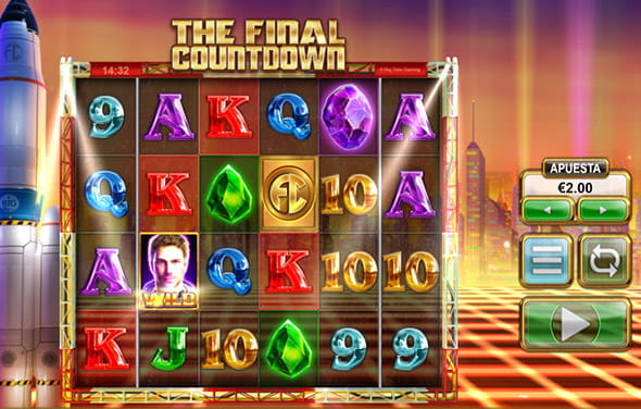 Partida a la tragaperras The Final Countdown de Big Time Gaming en el casino Luckia.