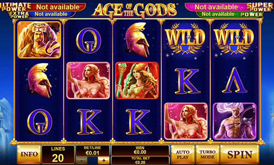 Age of the Gods Slots Demo 2