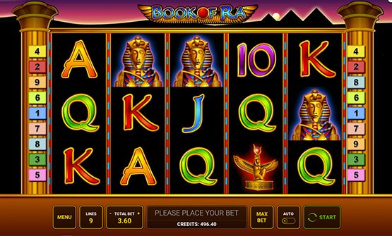 Book of Ra Online Demo 1