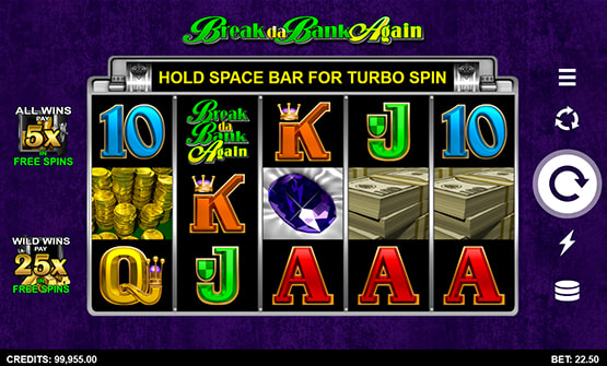 Break da Bank Again Online Demo 2