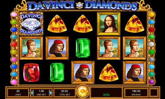 Da Vinci Diamonds Online Demo 2