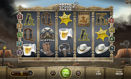 Dead or Alive Slots Demo 2