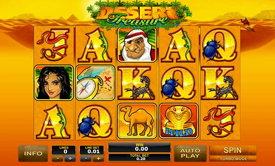 Desert Treasure Online Demo 1