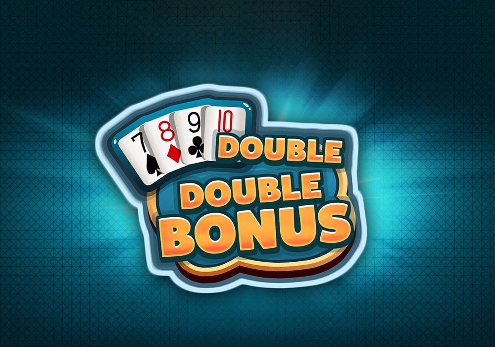 Portada del juego de video poker Double Bonus