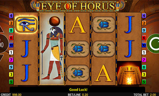 Eye of Horus Slots Demo 1