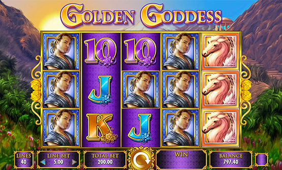 Golden Goddess Slots Demo 1