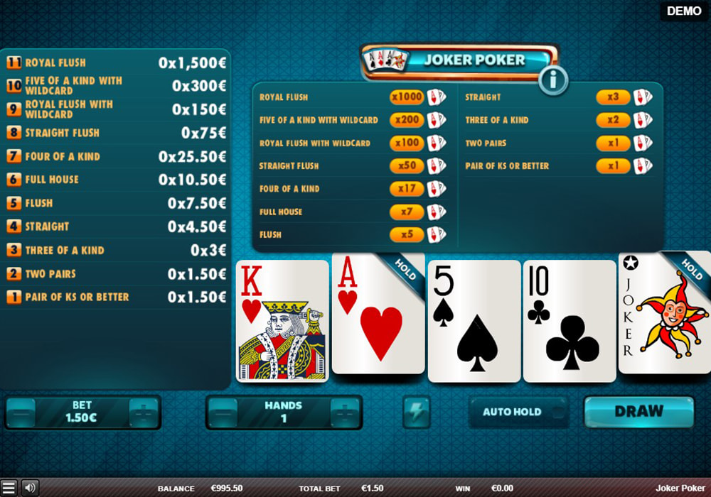 Joker Poker Demo 2