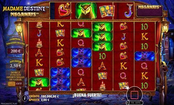 Madame Destiny Megaways Online Demo 1