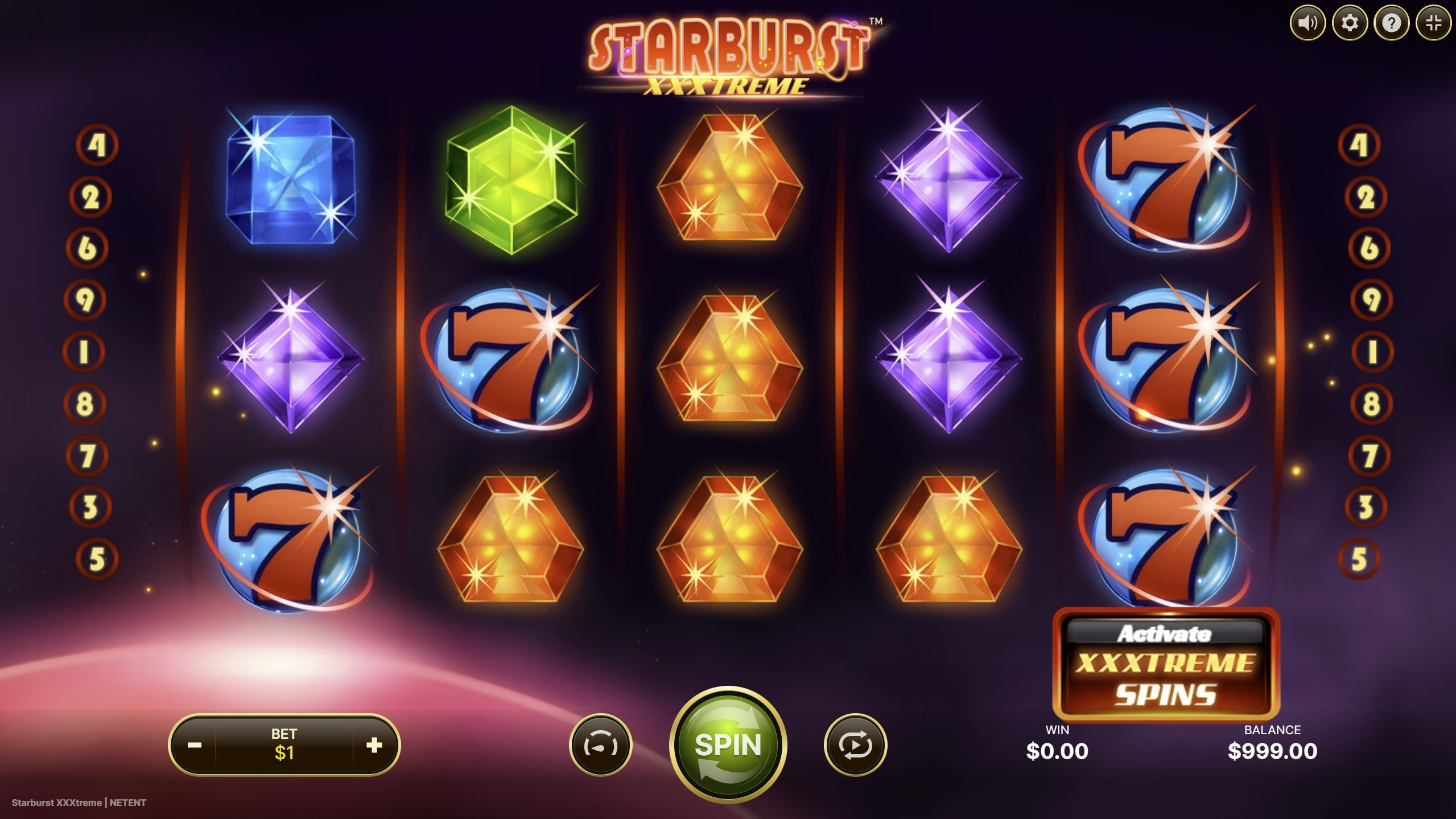 Starburst xxxtreme portada demo 2