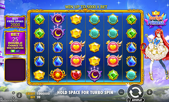 Starlight Princess Slots Demo 1
