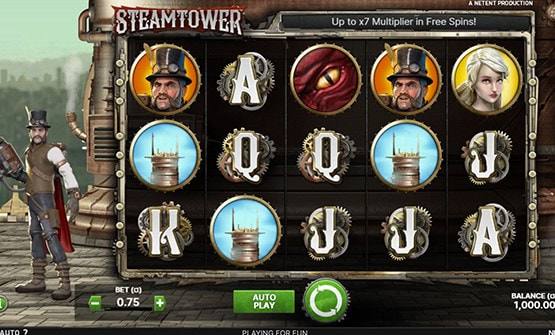 Steam Tower Online Demo 1