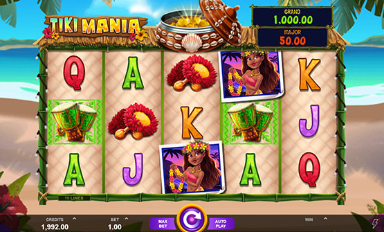 Tiki Mania Slots Demo 1