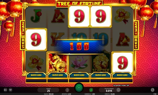 Tree of Fortune Online Demo 2
