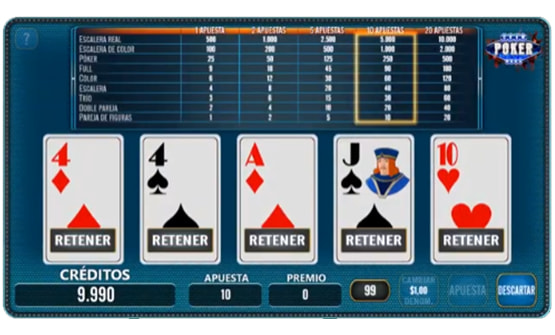Draw Poker Demo 1
