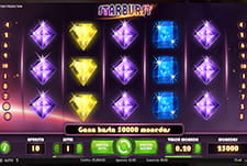 Portada del juego Starburst en el casino Bethard.