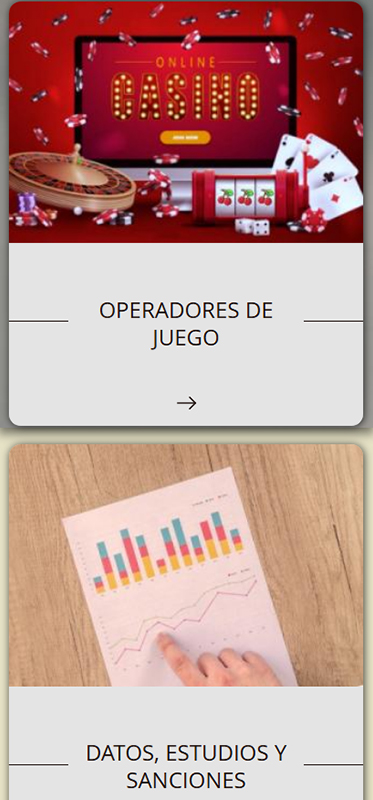 La página de la Dirección General de Ordenación del Juego