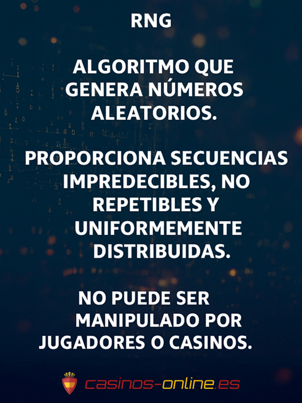 Que es el RNG en los juegos de casino