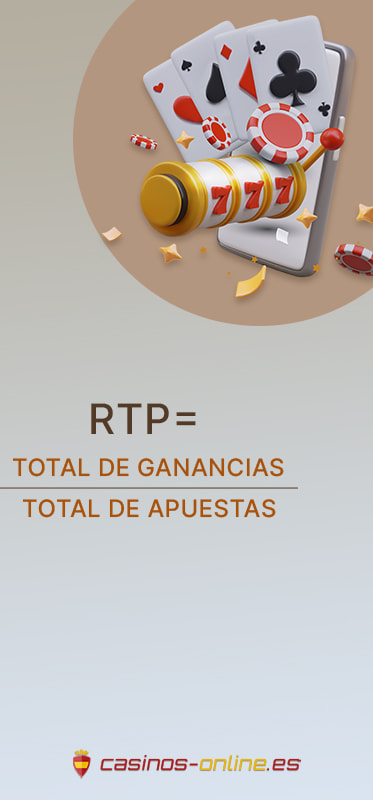 Fórmula matemática usada para calcular el RTP de los juegos de azar