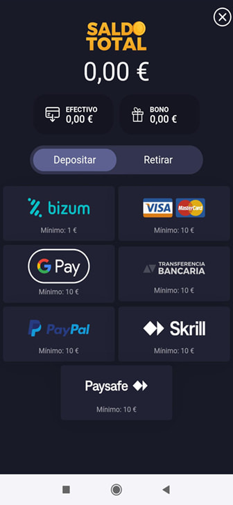Métodos de pago disponibles en casinos online españoles