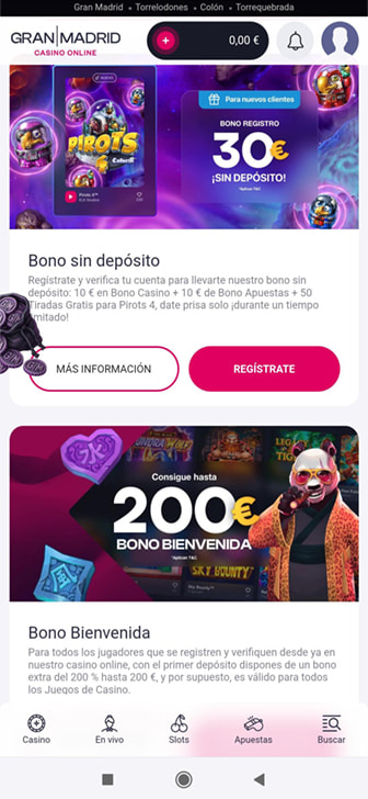 Ofertas disponibles en los casinos online en España