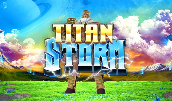 Imagen de presentación de la slot Titan Storm de NextGen Gaming.