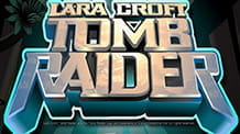 Logo de la slot Tomb Raider de Microgaming.