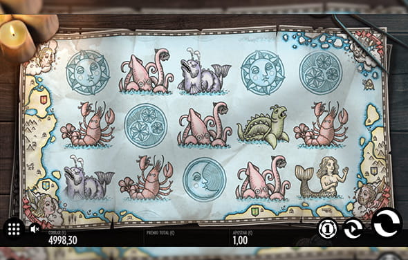 Partida a la tragaperras 1429 Uncharted Seas de Thunderkick