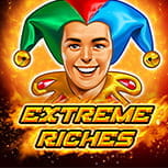 Portada de la tragaperras con bote Extreme Riches de Novomatic.