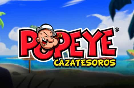 Portada de la tragaperras de bar Popeye Cazatesoros de MGA.