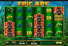 La tragaperras Epic Ape en MansionCasino