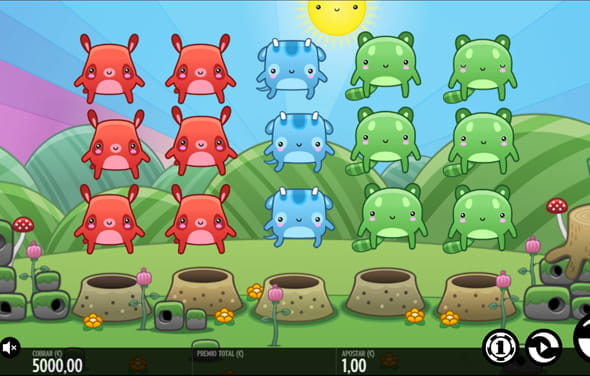 Partida a la tragaperras Toki Time de Thunderkick.