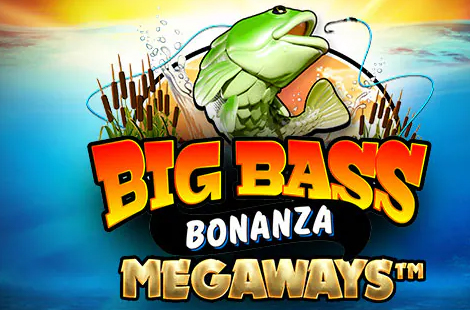 Portada de la Big Bass Bonanza Megaways disponible en casinos online de España.