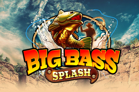 Portada de la Big Bass Splash disponible en casinos online de España.