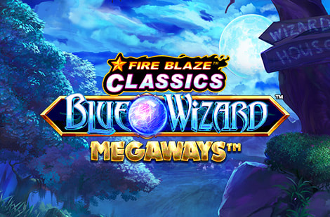 Portada de la slot Blue Wizard Megaways™ de Playtech.