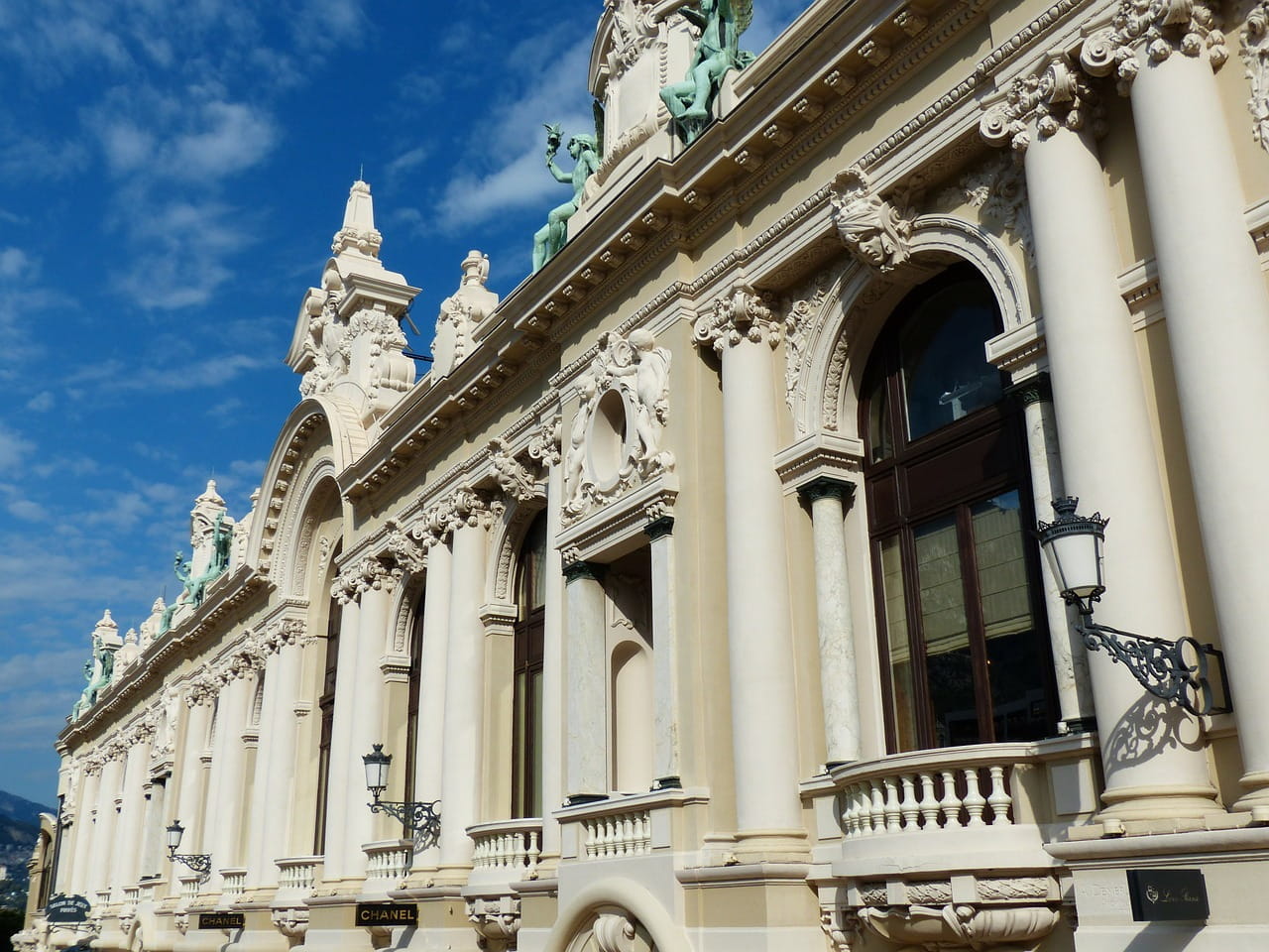 Fachada del casino de Montecarlo.