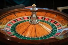 Cilindro de una ruleta de casino.