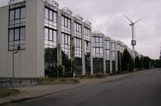 Edificios de la sede del Grupo Gauselmann en Lübbecke, Alemania.