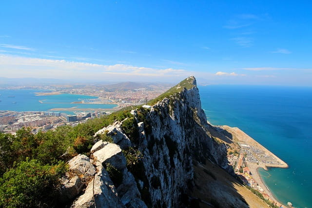 El Peñón de Gibraltar.