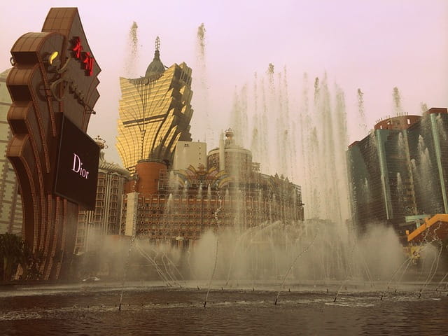 Wynn Casino y Resort en la ciudad de Macao, China.