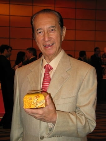 Stanley Ho, magnate de los casinos de Macao.