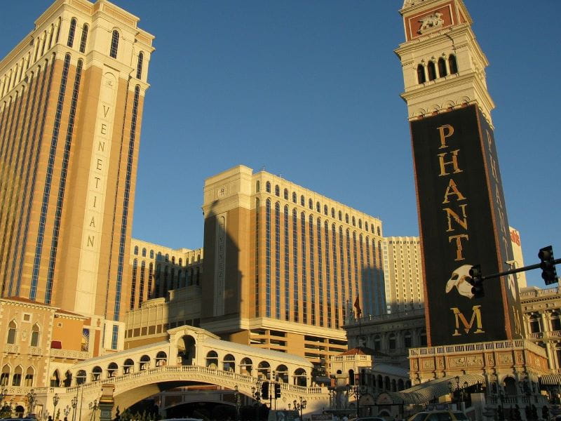Resort casino The Venetian, Las Vegas.