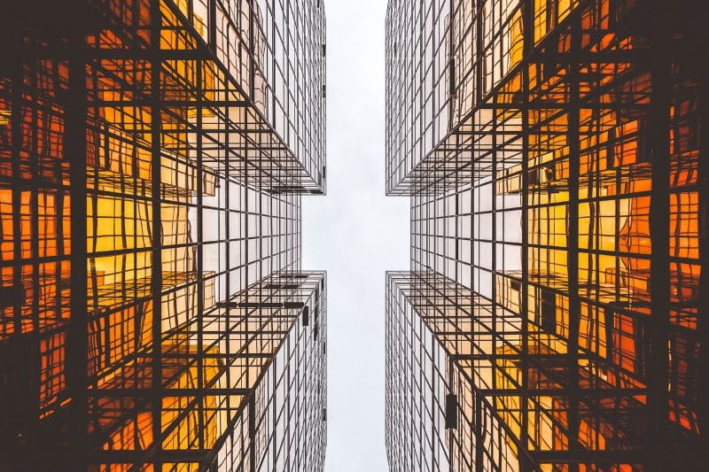Arquitectura de cristal.
