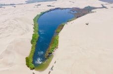 Ica, desierto y oasis, Perú.