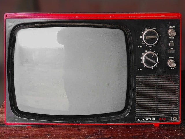 Televisión antigua.