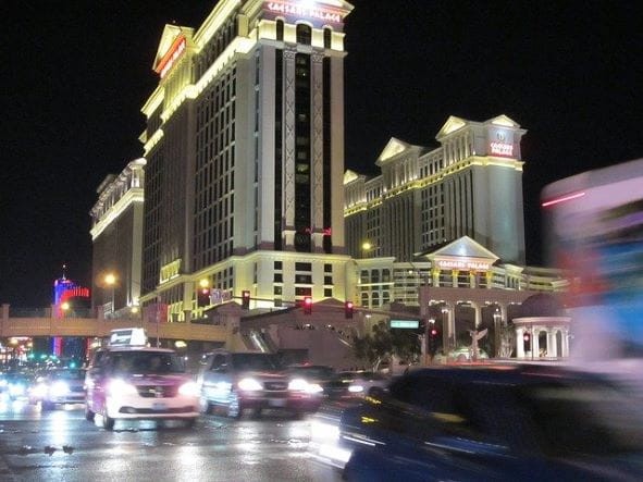 El Caesars Palace en Las Vegas.
