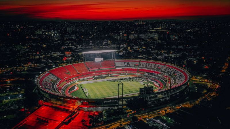 Estadio de Morumbi, sede del São Paulo FC, Brasil.