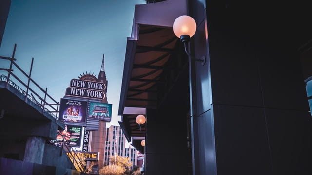 Cartel New York New York en Nueva York.